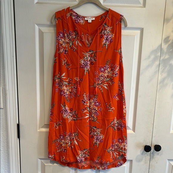 Beachlunchlounge Orange Floral Dress - Picture 1 of 5
